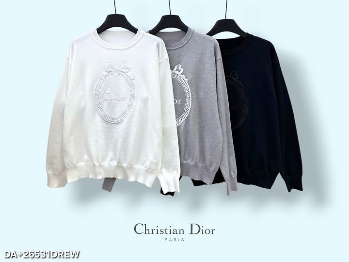 DIOR 디올 메인 써클 레터링 맨투맨