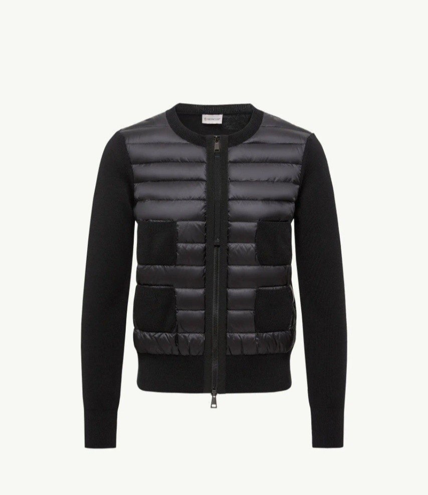 MONCLER 몽클레어 신 니트패딩집업