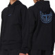 STONE ISLAND 스톤아일랜드 블루 백로고 후드티