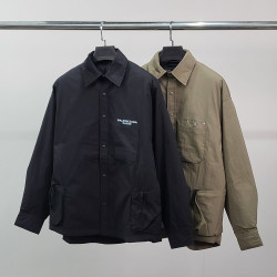 BALENCIAGA 발렌시아가 덕다운 스카치로고 패딩 야상