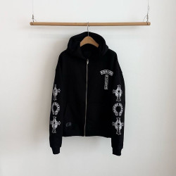 CHROME HEARTS 크롬하츠 소프 엔 워터 퍽유 로고 후드 집업