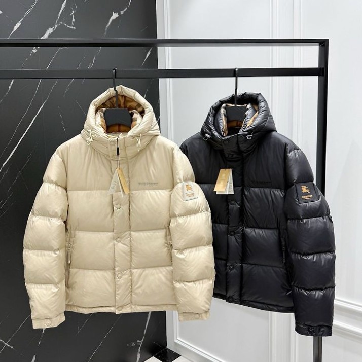 BURBERRY 버버리 25173 로고 패치 다운 패딩