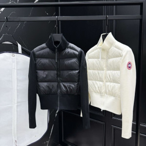 CANADA GOOSE 캐나다구스 25126 여성 하이브릿지 다운 패딩 가디건