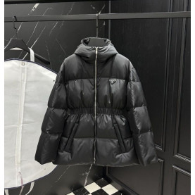 PRADA 프라다 25001 여성 리나일론 네로 다운 패딩