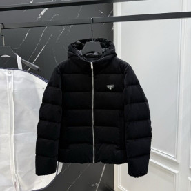 PRADA 프라다 25175 코듀로이 다운 패딩